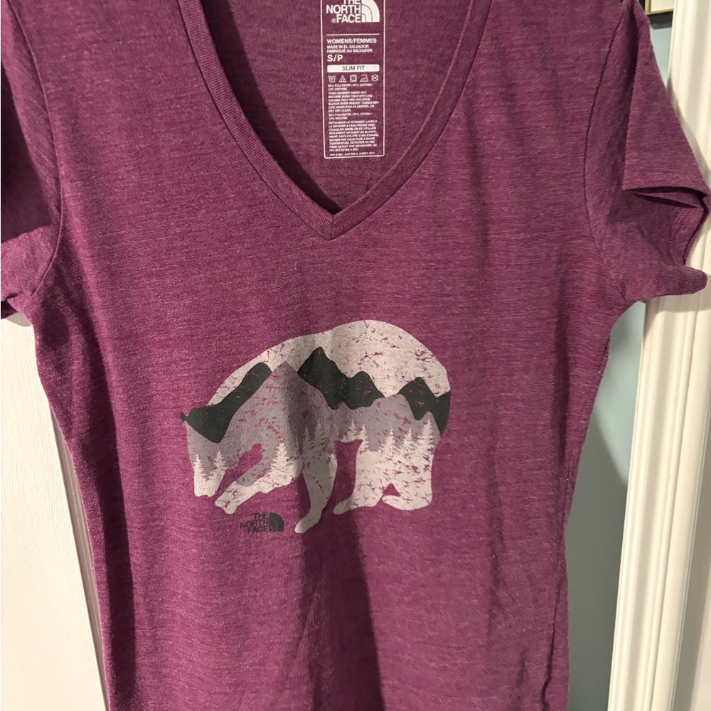 The North Face Purple Slim Fit Tee